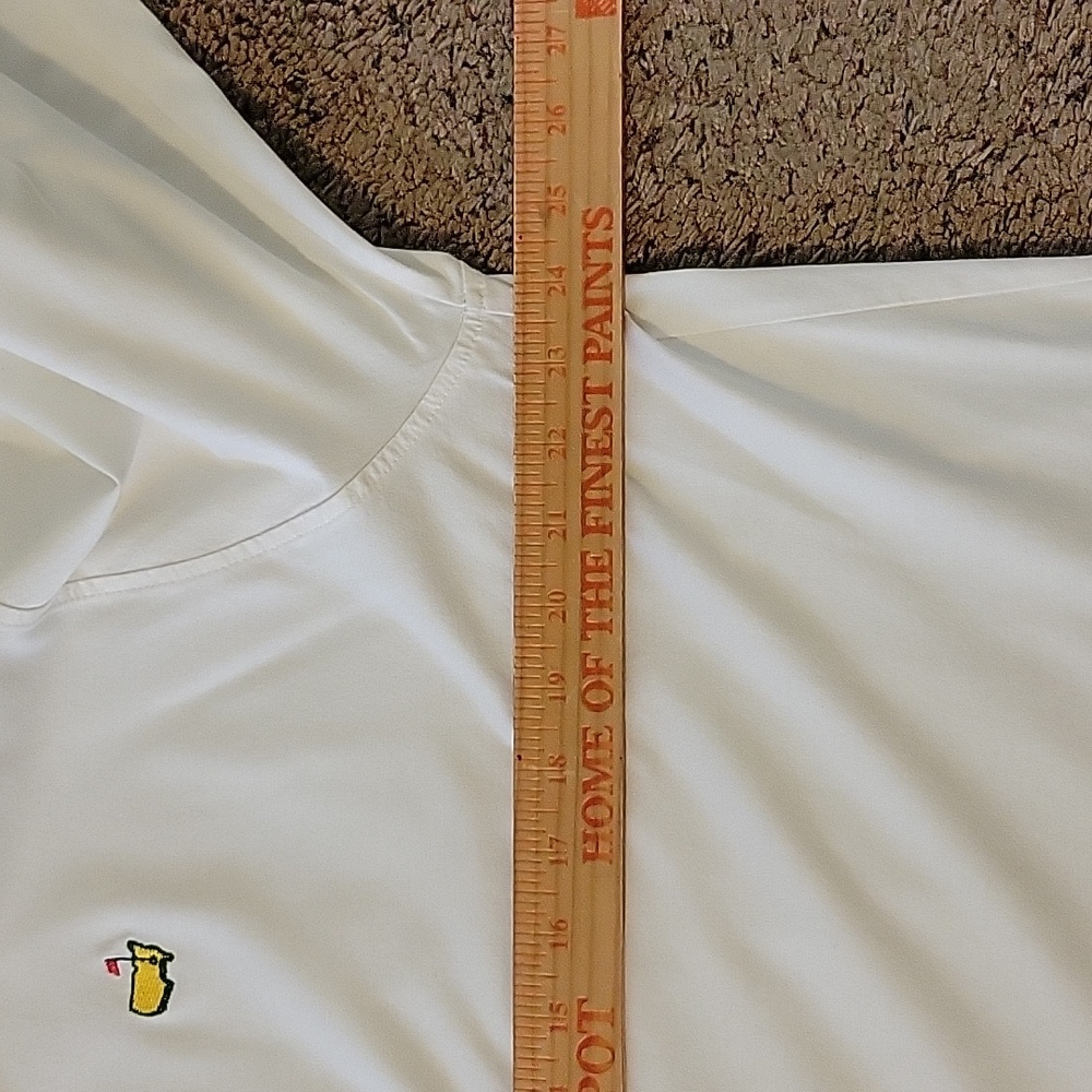 Fairway & Greene White Masters Long Sleeve Polo - Picture 5 of 6